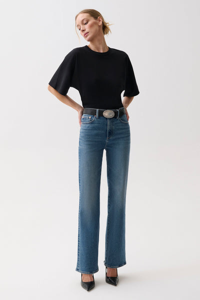 Pistola Evie High Rise Slim Boot in Soho