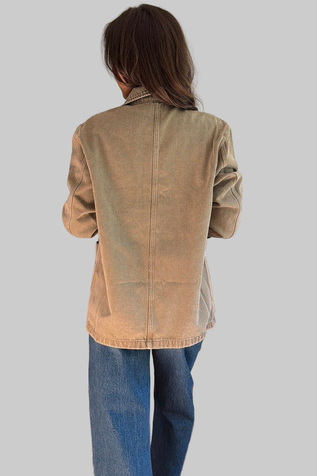 High Ridge Twill Studio Jacket - Almond Hill Wash