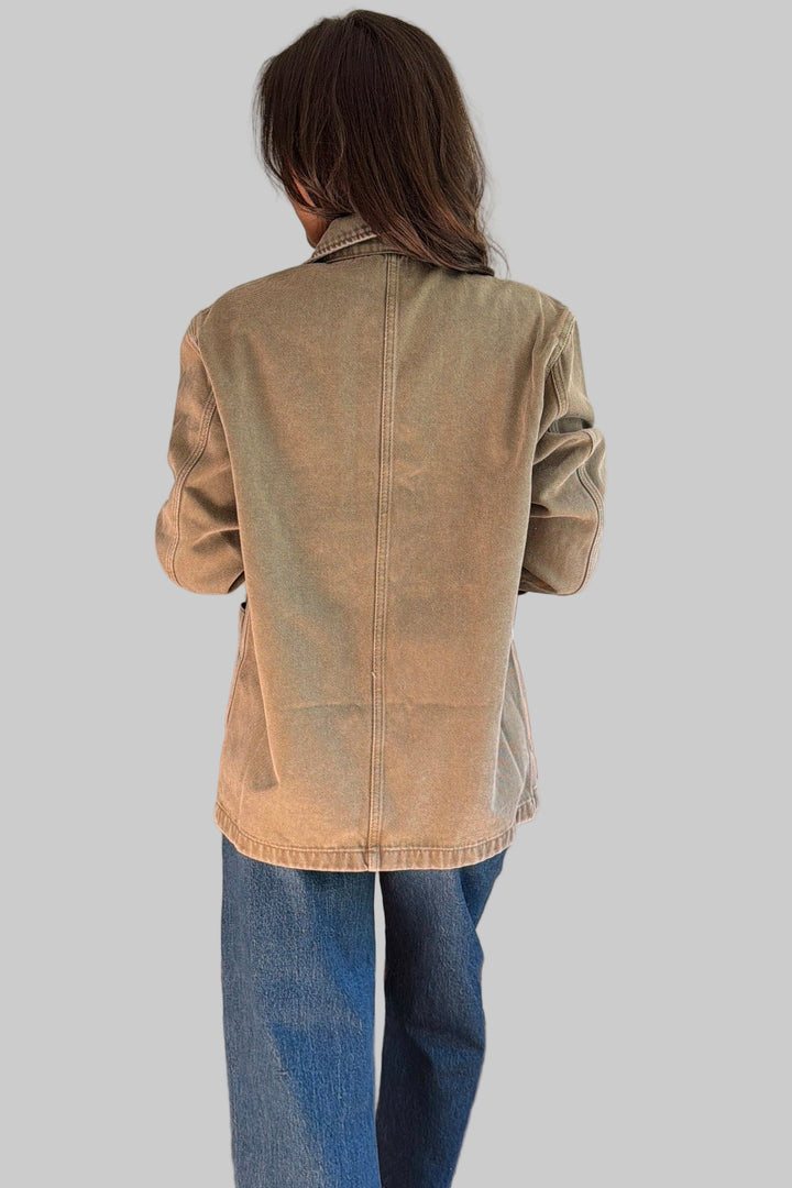 High Ridge Twill Studio Jacket - Almond Hill Wash