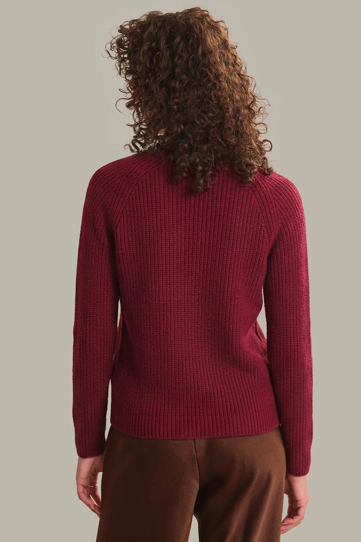 Jane Pullover - Dark Cherry