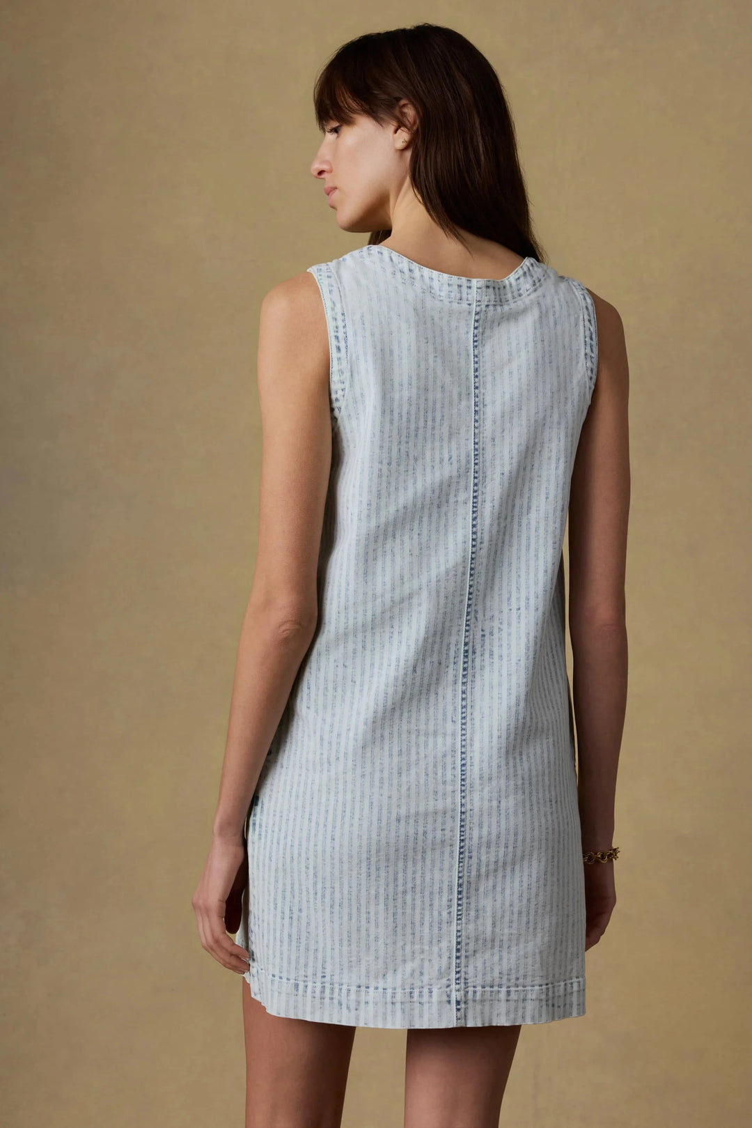Topsail Denim Malibu Dress - Breakwater Stripe