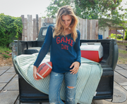 Game Day V-Neck Cotton Sweater