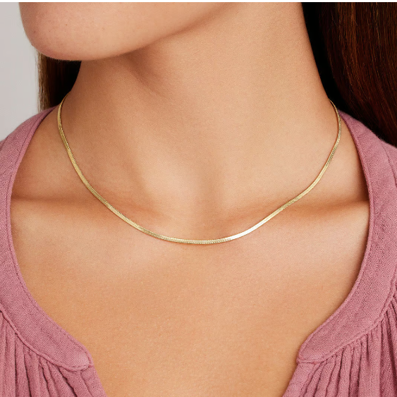Venice Mini Necklace - Gold 16"