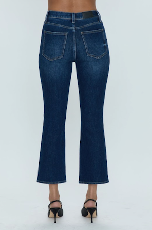 Lennon High Rise Boot Crop - Greenwich