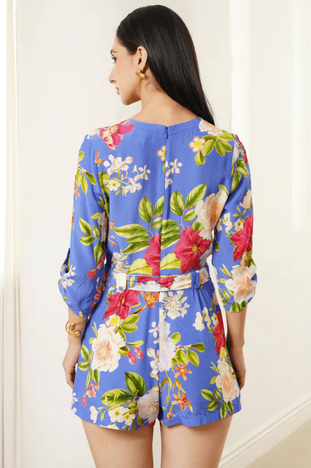 Liz Romper - Royal Blue