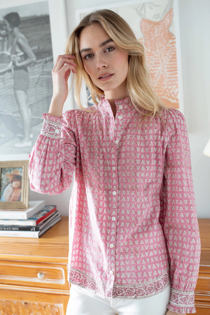 Charlie Shirt - Lavender Thistle