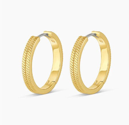 Venice Hoop Earings - Gold