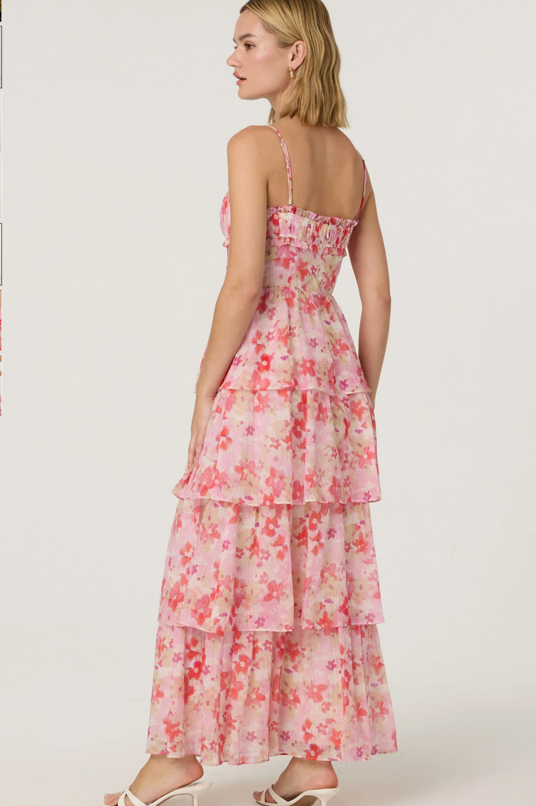 Vonnessa Dress - Pink Coral