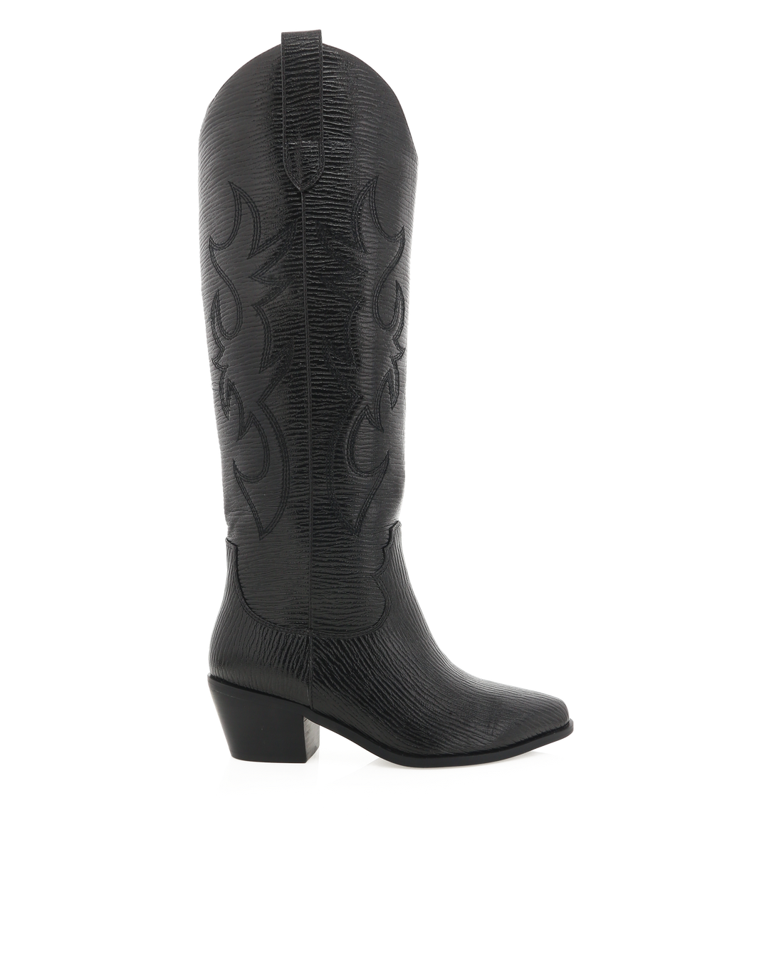 Urson Cowboy Boot- Black