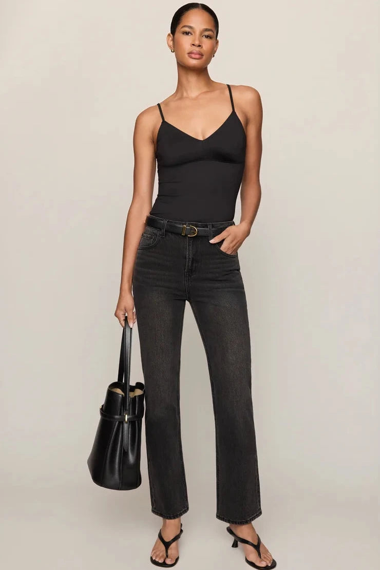 Luxe Smooth Essential Tank - Black