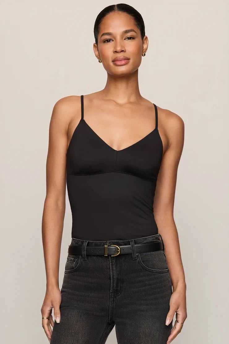 Luxe Smooth Essential Tank - Black