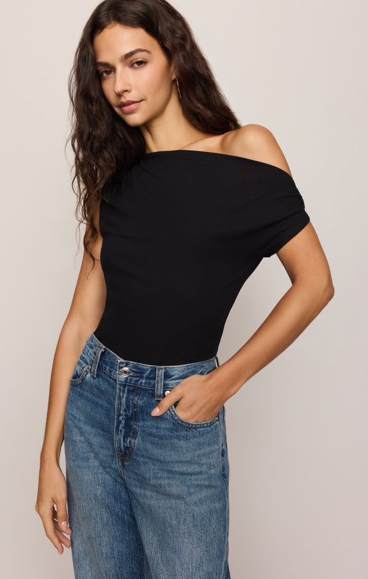 Timeless Asymmetrical Top - Black