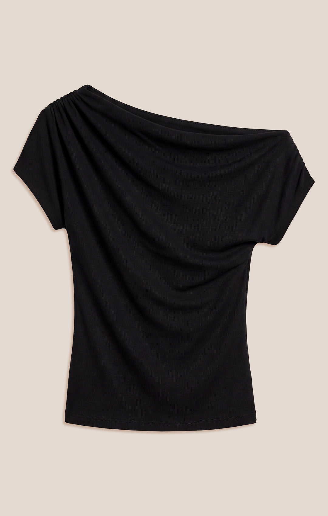 Timeless Asymmetrical Top - Black