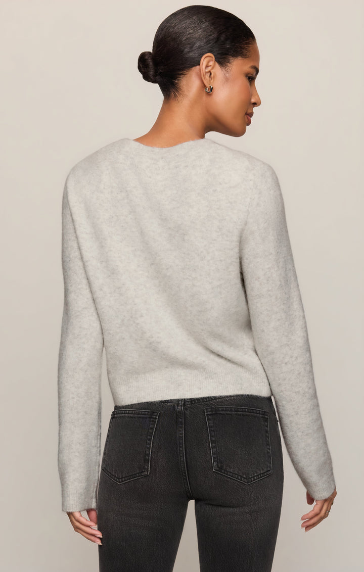 Medina Cardigan - Feather Grey