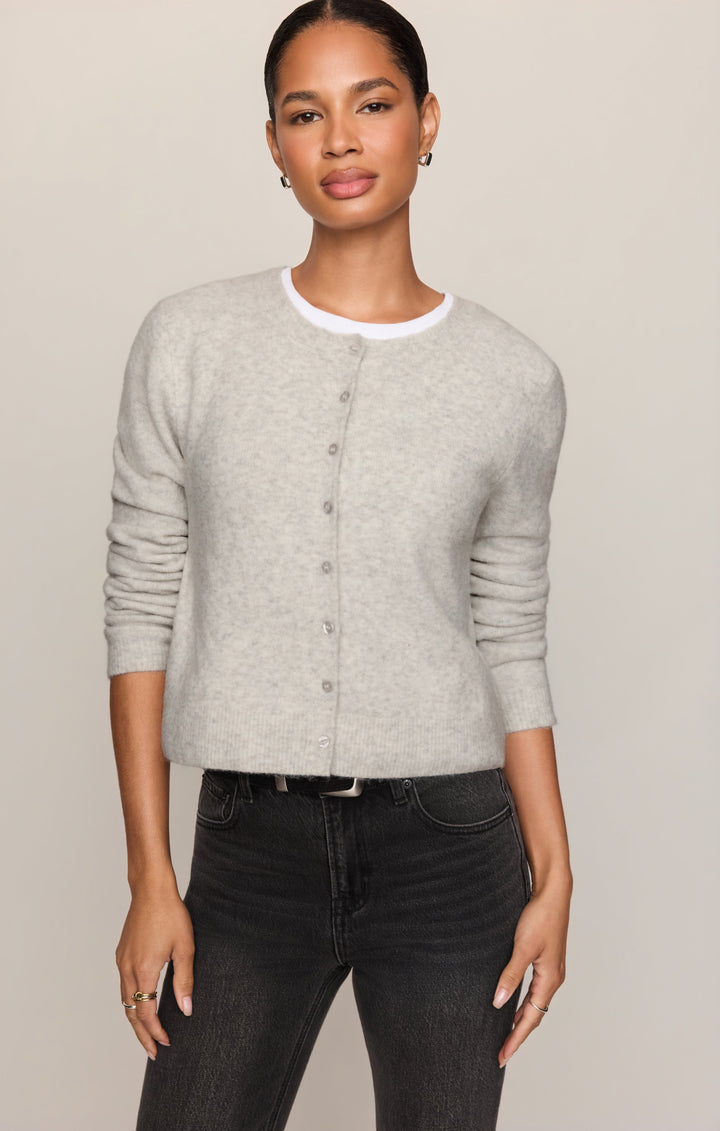 Medina Cardigan - Feather Grey