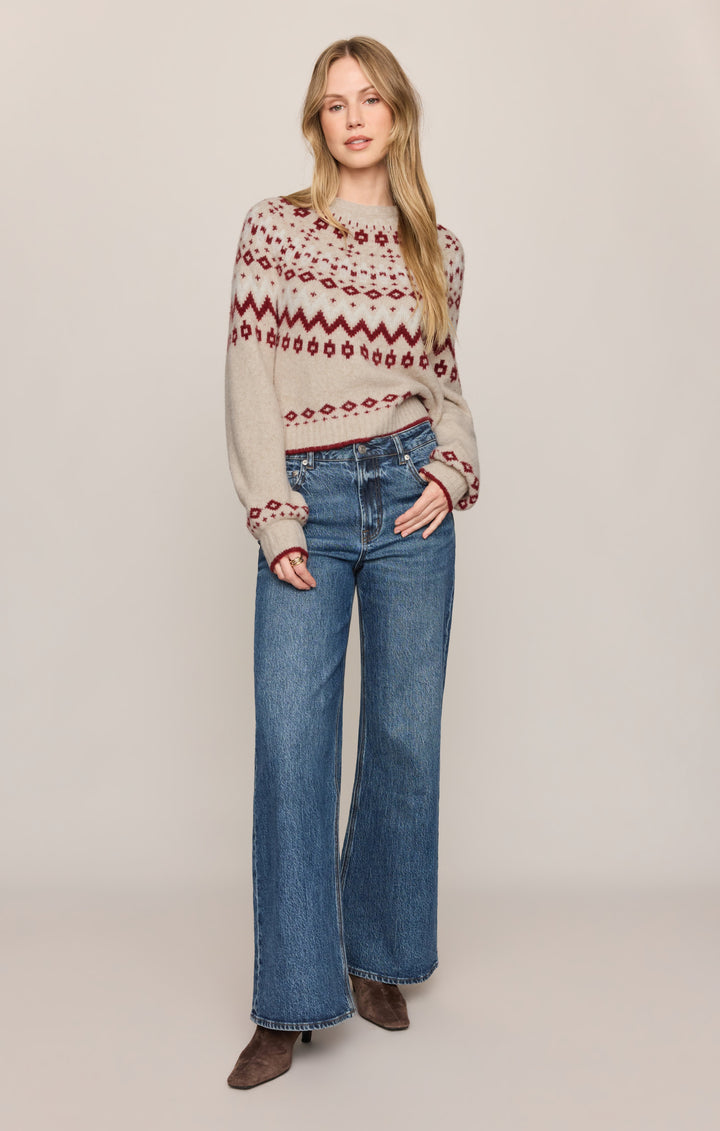 String the Lights Sweater - Oatmeal Heather