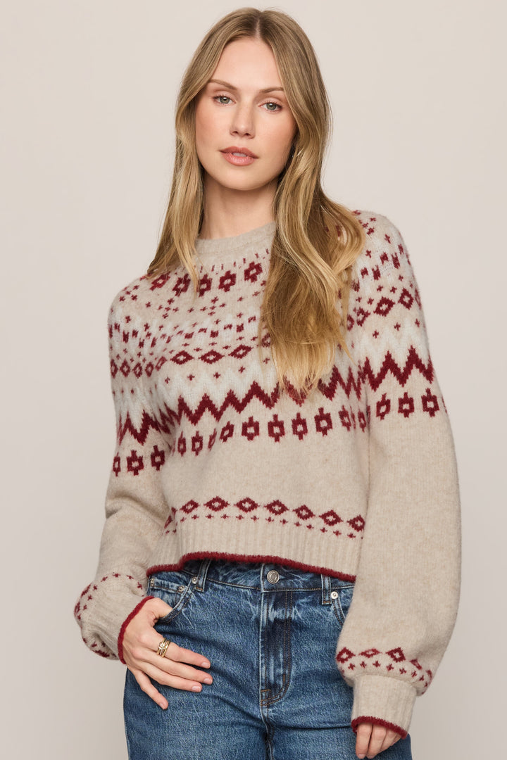 String the Lights Sweater - Oatmeal Heather