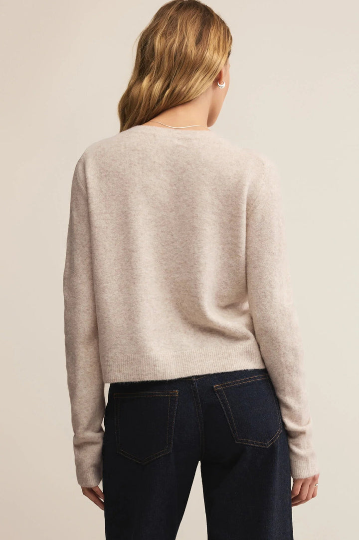 Medina Cardigan - Light Heather Oatmeal