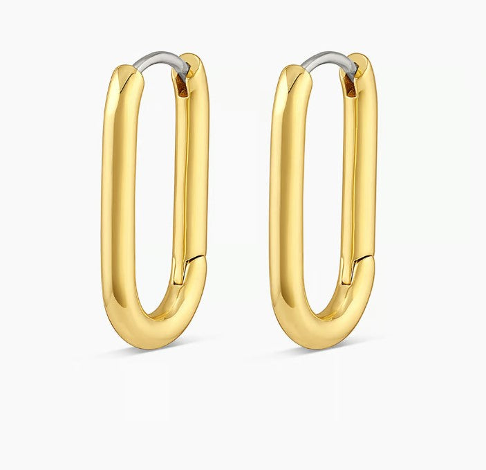 Zoey Hoop Earings - Gold