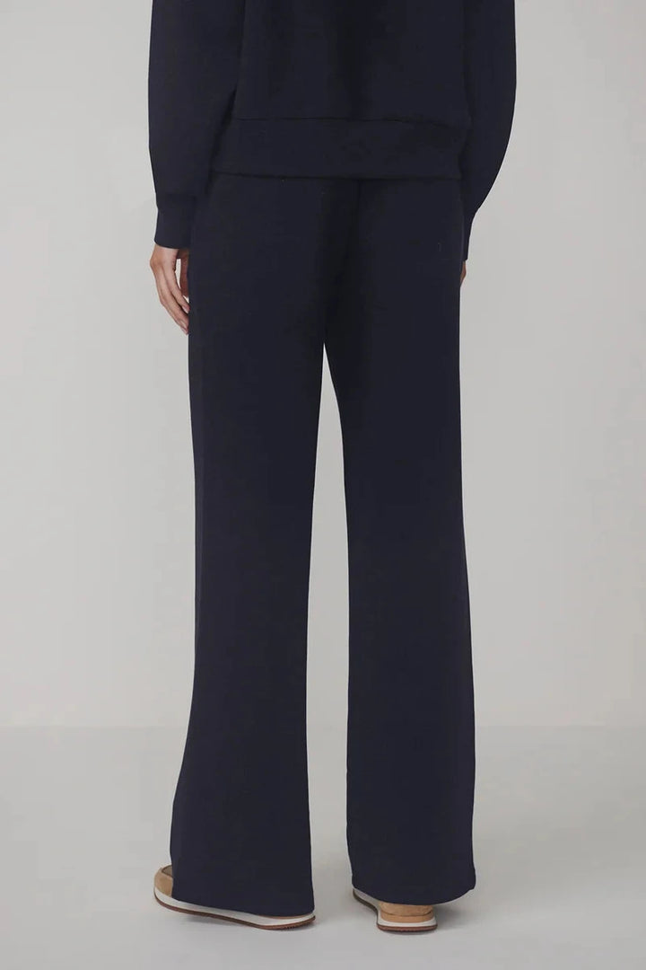 The Wide Leg Pant 30" - Navy