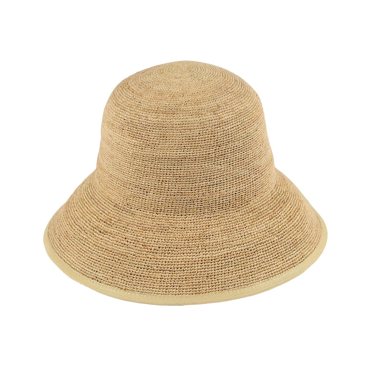 Raffia Crochet Bucket Hat