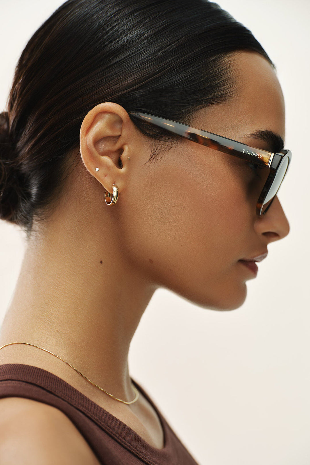 After Hour Sunglasses - Dark Tort Gradient