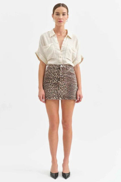 Malibu Mini Skirt - Cool Cat