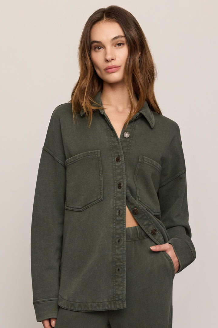 All Day Knit Jacket - Classic Olive