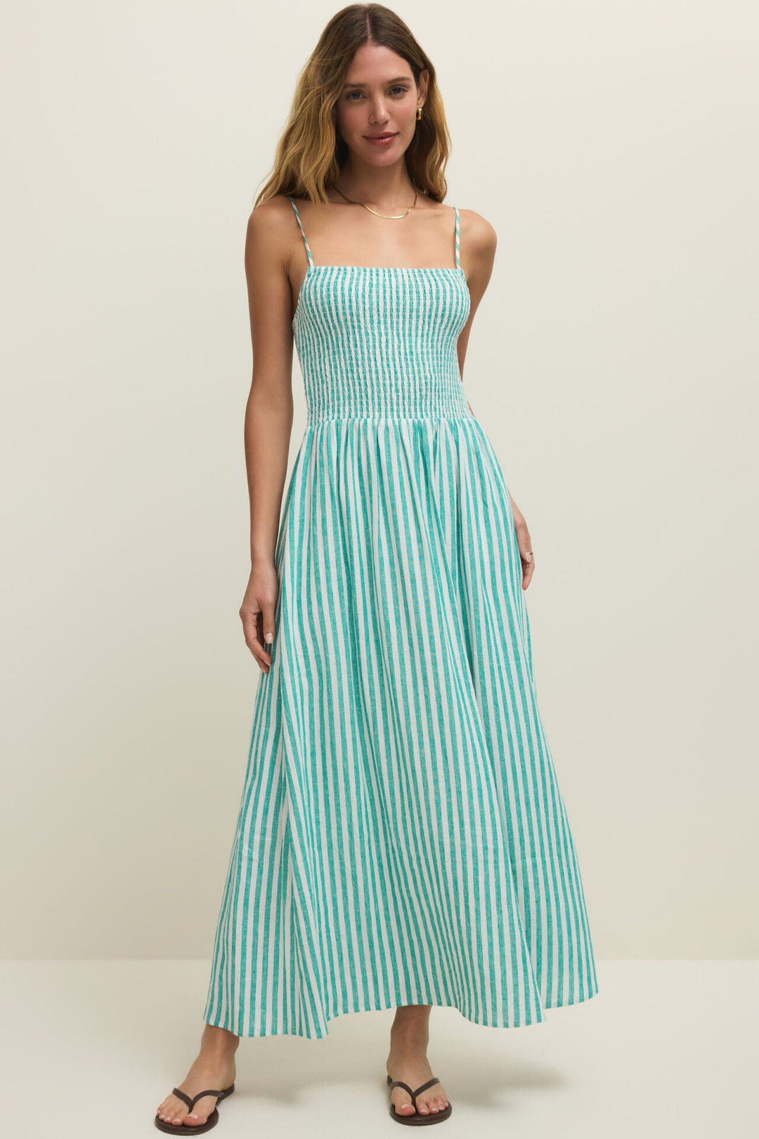 striped bridesmaid dresses Whimsical Striped Fabric Bridesmaid Dresses