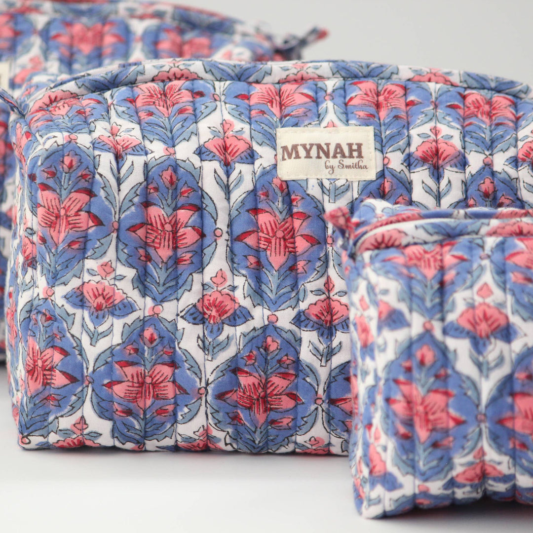 Nantucket Floral Print Organizer Bag - Medium