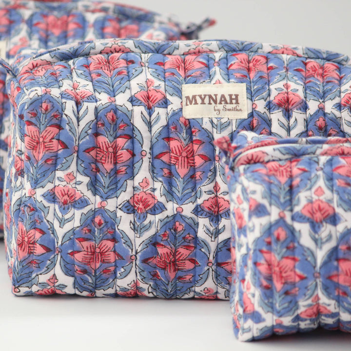 Nantucket Floral Print Organizer Bag - Medium