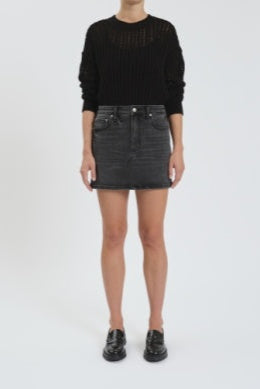 Malibu Mini Skirt - Spade