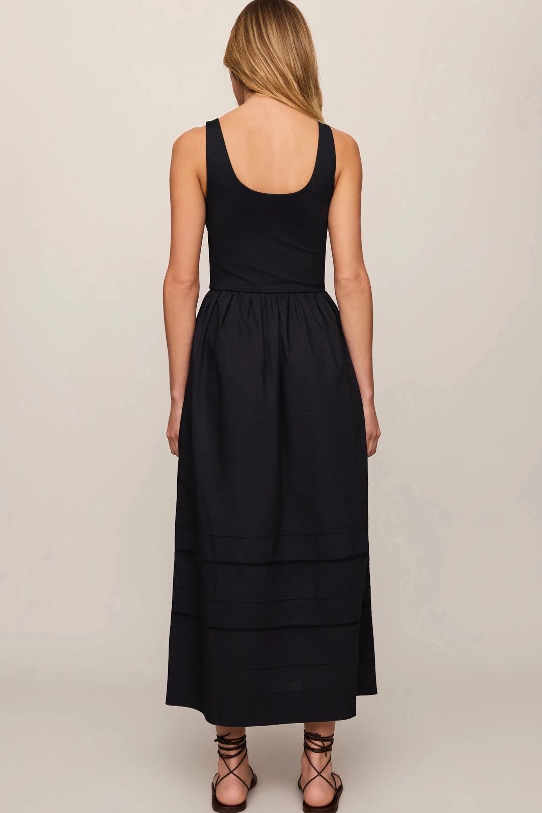 Johana Midi Dress - Black