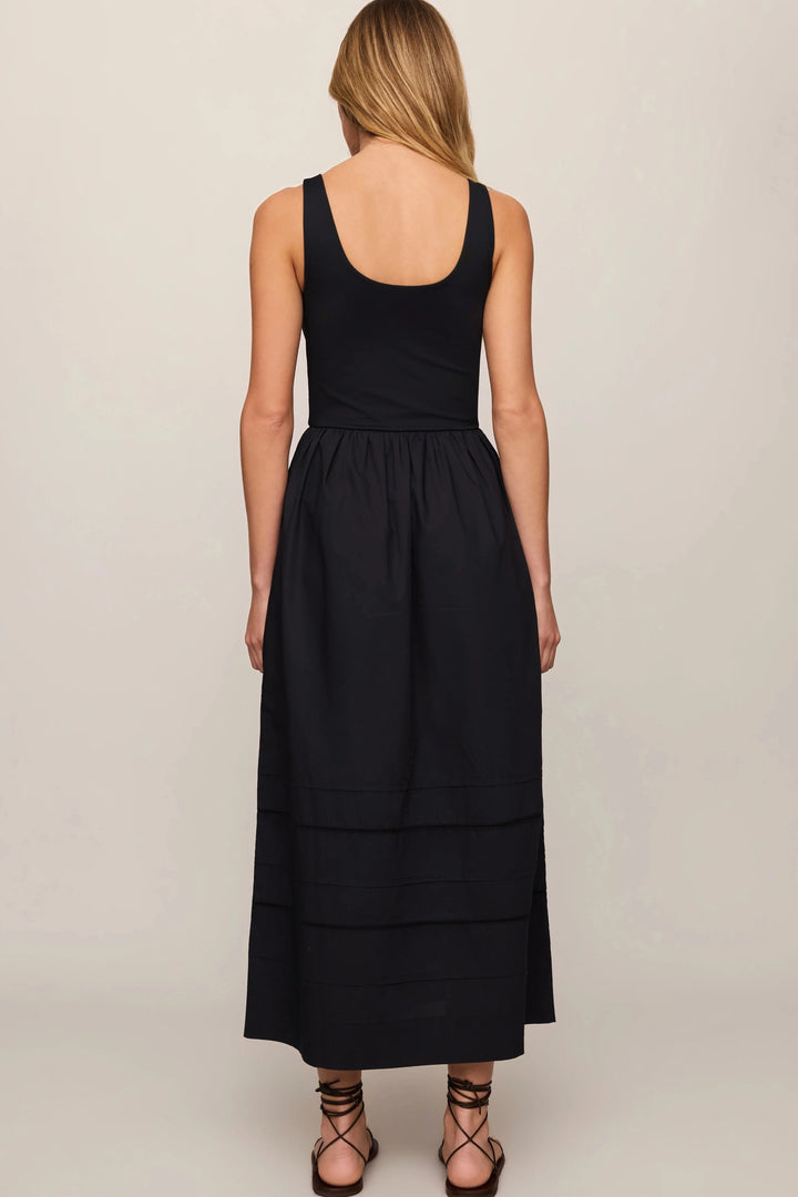 Johana Midi Dress - Black