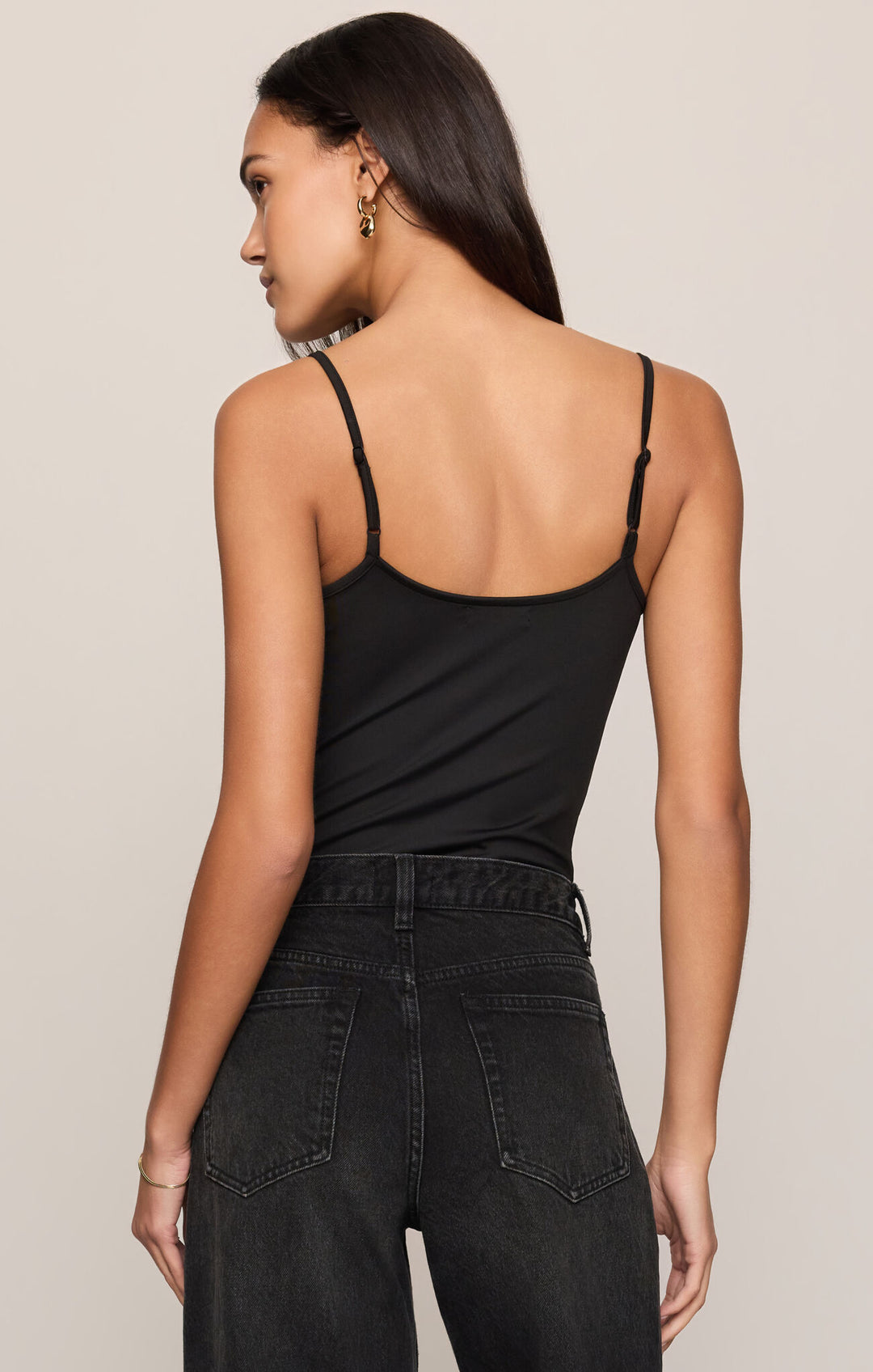 Luxe Smooth Essential Tank - Black