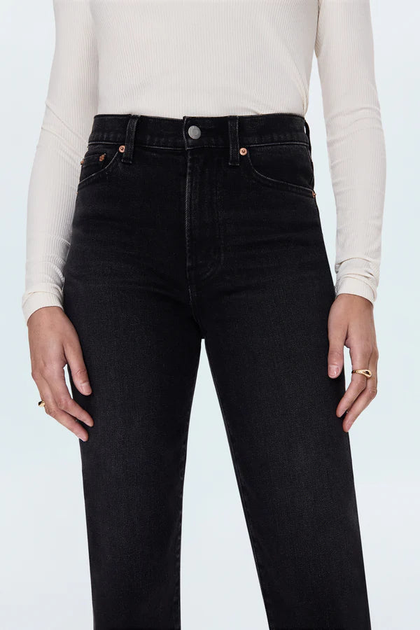 Charlie High Rise Straight - Dark Midnight