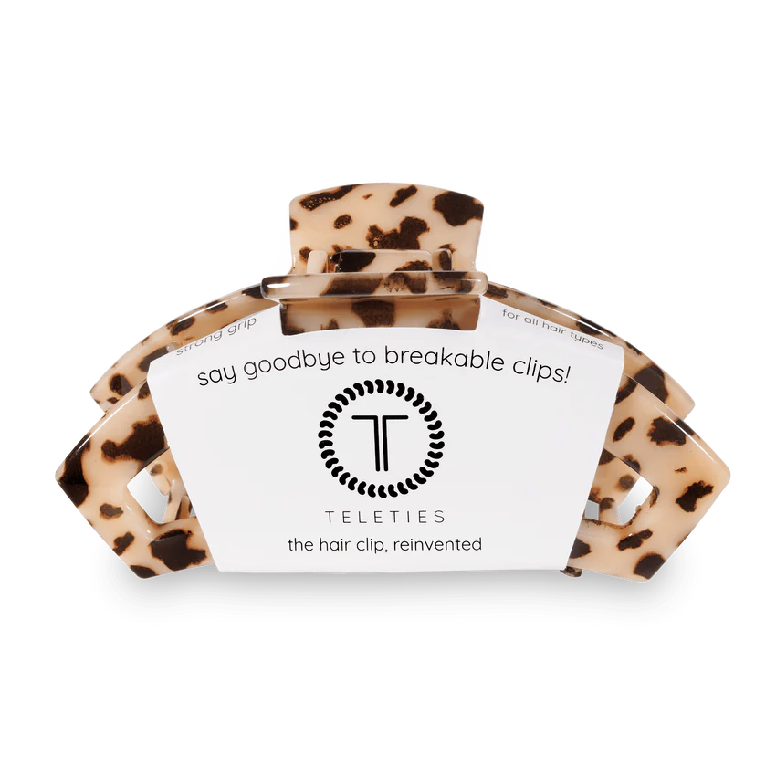 Blonde Tortoise Hair Clip- Large