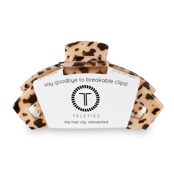 Blonde Tortoise Hair Clip- Medium