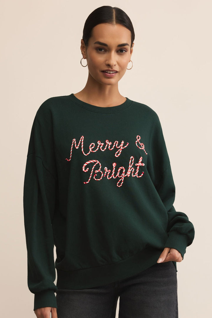 Bright Sunday Sweatshirt - Garland Green
