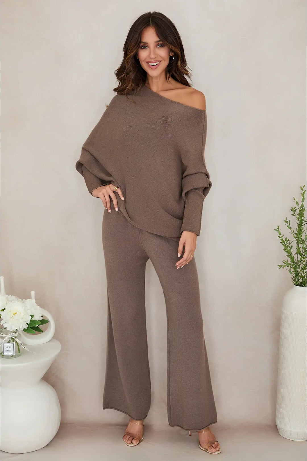 Kai Knit Pant - Mocha