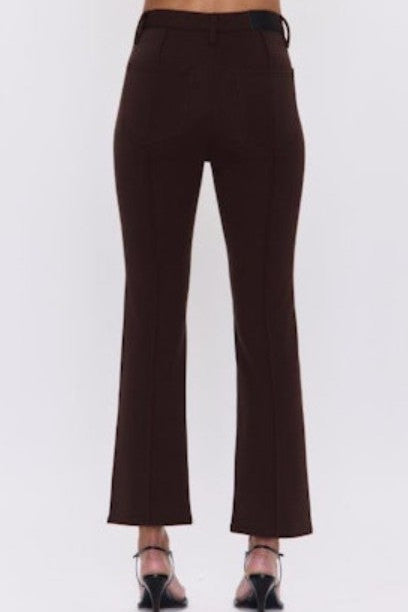 Saskia High Rise Ankle Boot - Mocha