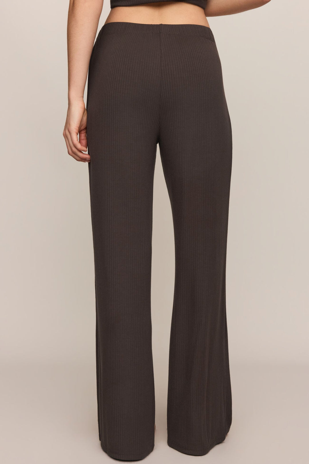 Just Right Rib Pant - Cocoa Bean