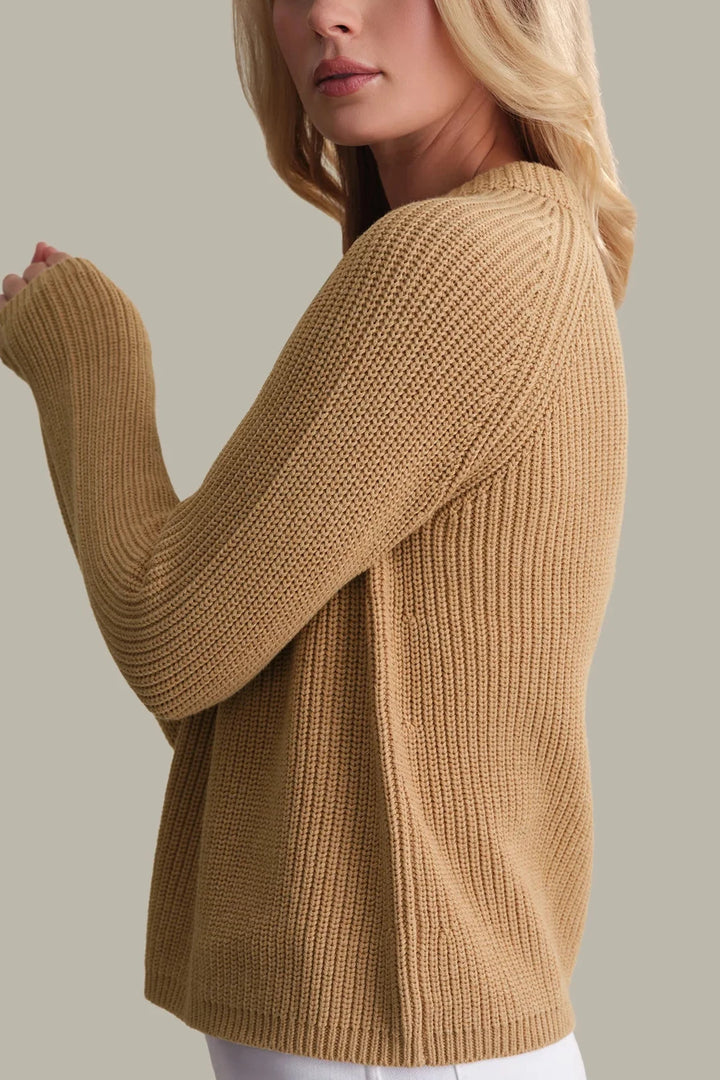 Jane Pullover - Camel Heather