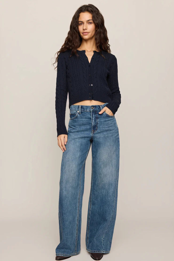 Cera long sleeve cardigan in Eclipse - Z Supply