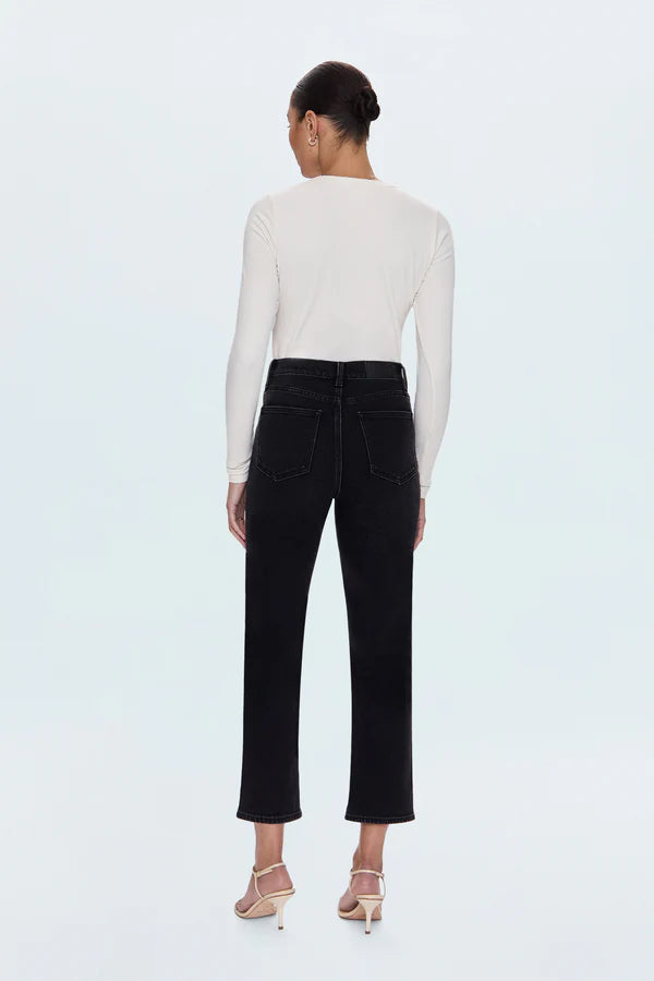 Charlie High Rise Straight - Dark Midnight