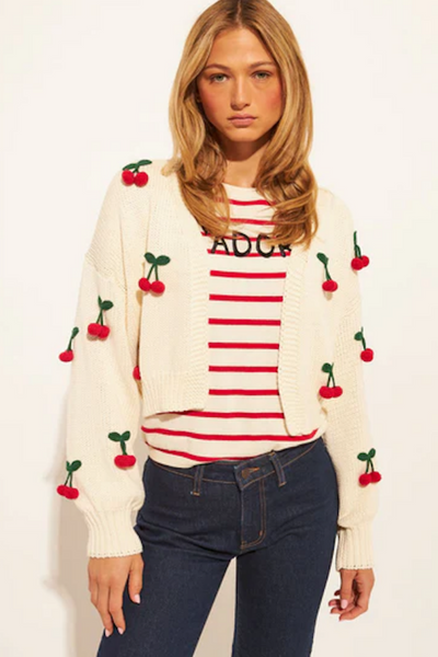 Ezra Cardigan - Cherry Pop
