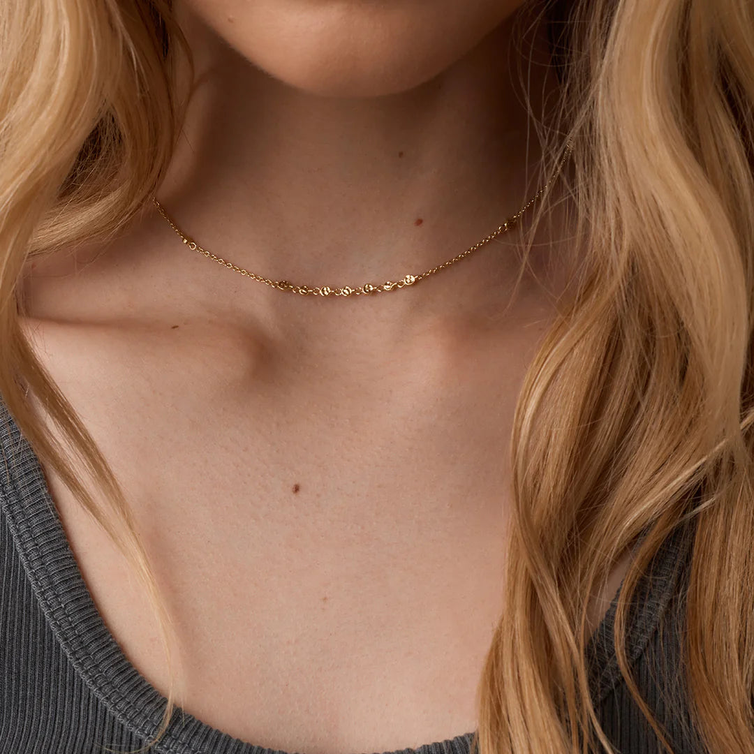 Chloe Mini Choker - Gold