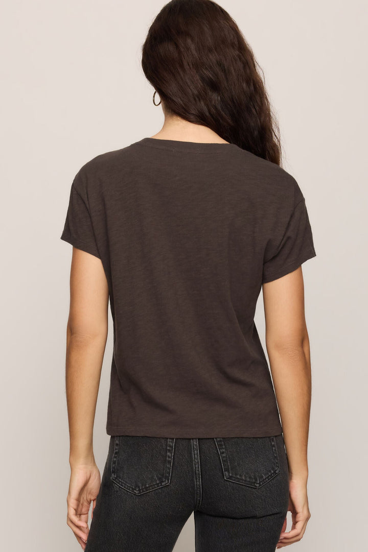Modern Slub Tee - Cocoa Bean