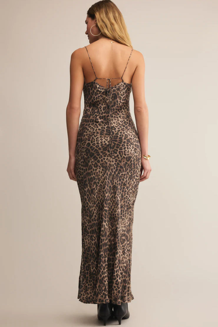 Cielo Leopard Midi Dress