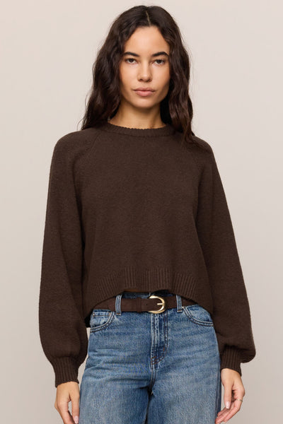 Coming Up Sweater - Dark Chocolate